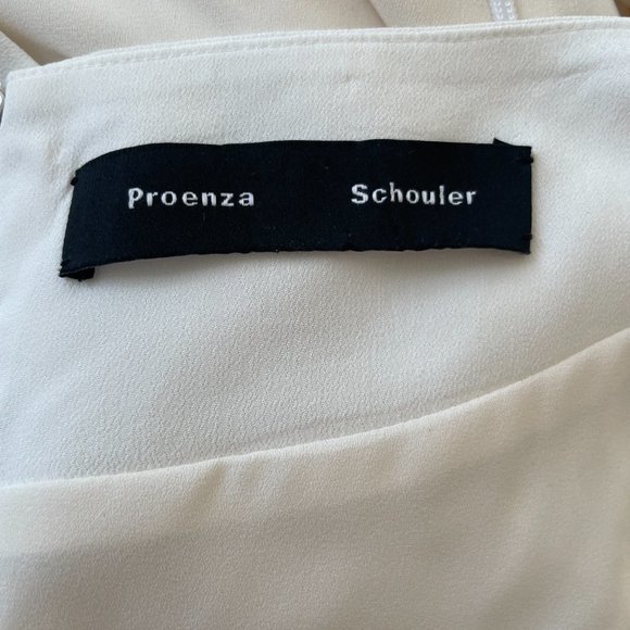 NWOT Proenza Schouler Ivory Gown Small Romantic Flowing Wedding Dress - Picture 11 of 13